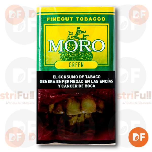 TABACO DE ARMAR MORO GREEN x 30 gr.