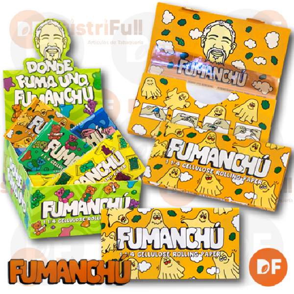 PAPEL FUMANCHU CELULOSA ¼ x 50 (259)