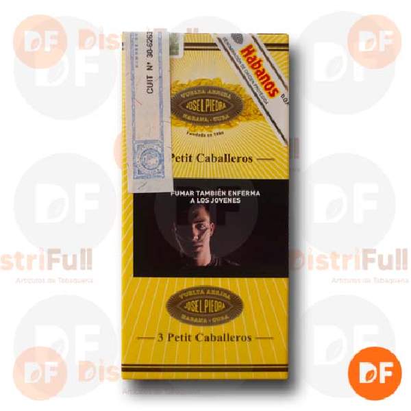 CIGARROS CUBANOS J.L. PIEDRA PETIT CABALLEROS x 3