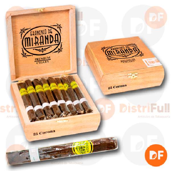 CIGARROS FRANCISCO DE MIRANDA CORONA x 25