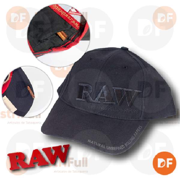 GORRA RAW BLACK ON BLACK  2164