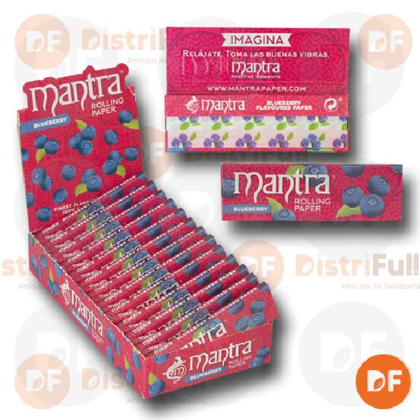 PAPEL MANTRA BLUEBERRY x 33