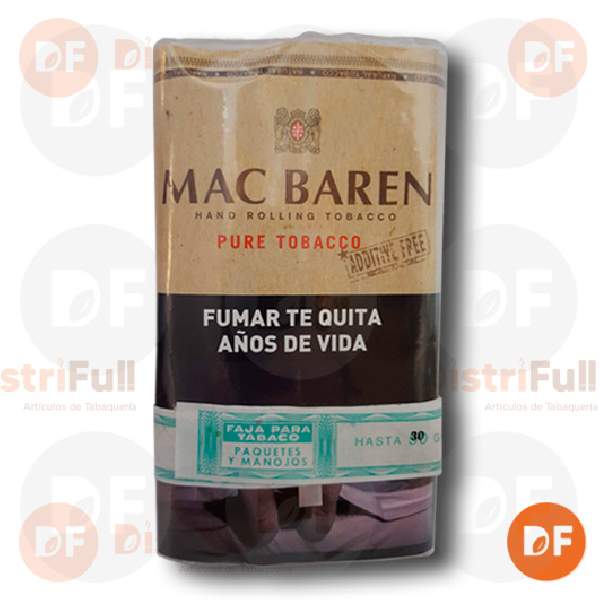 TABACO DE ARMAR MAC BAREN PURE x 30 gr.