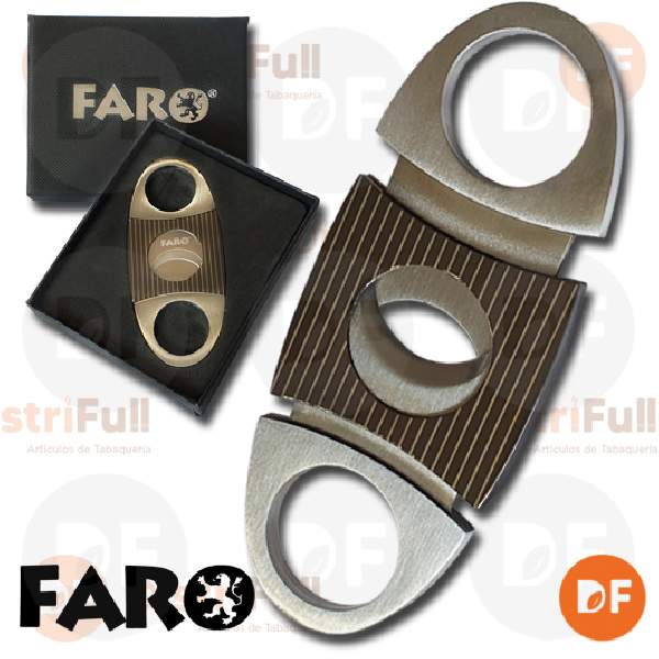 CORTACIGARROS FARO RAYAS PELTRE 02020