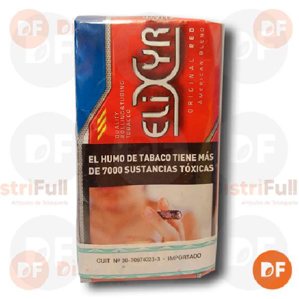 TABACO DE ARMAR ELIXYR ORIGINAL RED x 30 gr.