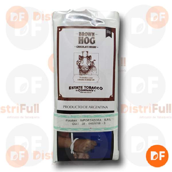 TABACO DE PIPA ESTATE TOBACCO BROWN HOG x 50 gr.