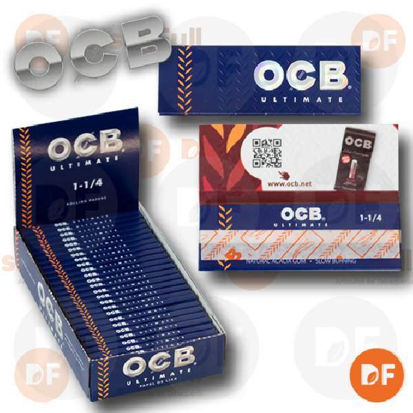 PAPEL OCB 1¼ ULTIMATE x 50 