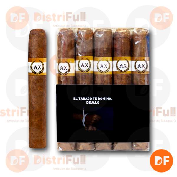 CIGARROS AX INDONESIA ROBUSTO x 10 (Dorado)