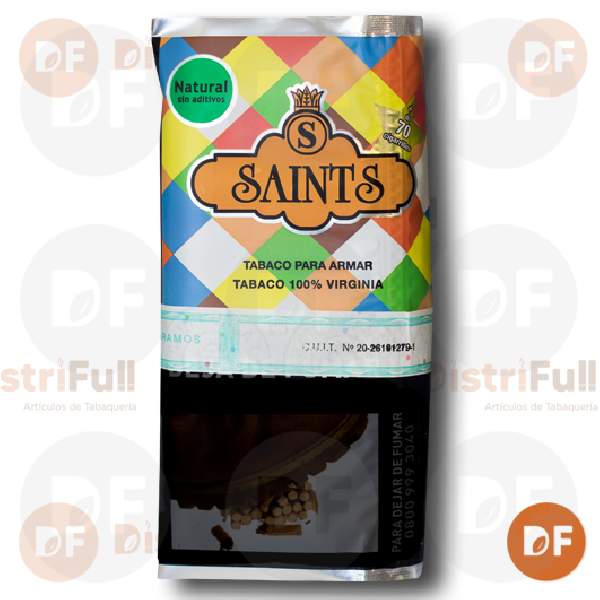 TABACO DE ARMAR SAINTS 100% VIRGINIA x 50 gr.