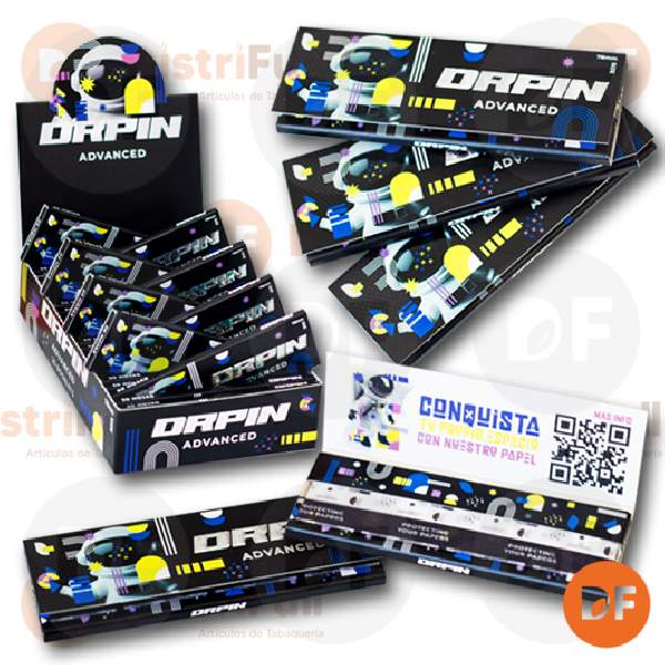 PAPEL DR. PIN 1¼ ADVANCED (black) x 50