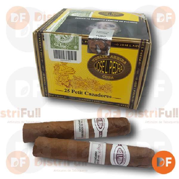 CIGARROS CUBANOS J.L. PIEDRA PETIT CAZADORES x 5 o 25