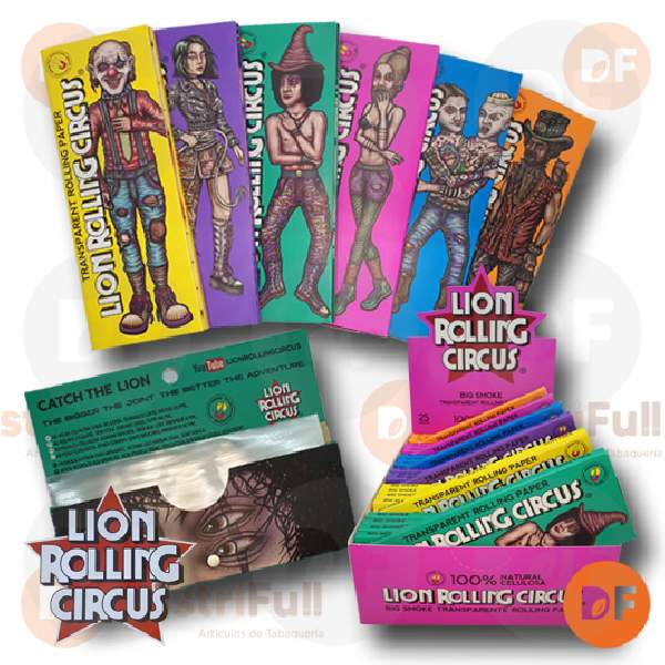 PAPEL LION CIRCUS K.S. CELULOSA x 40