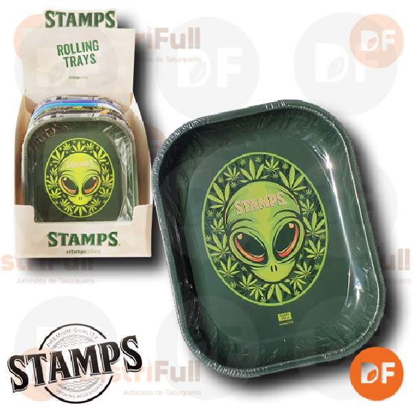 BANDEJA STAMPS METÁLICA MINI ALIEN CHALA ST27