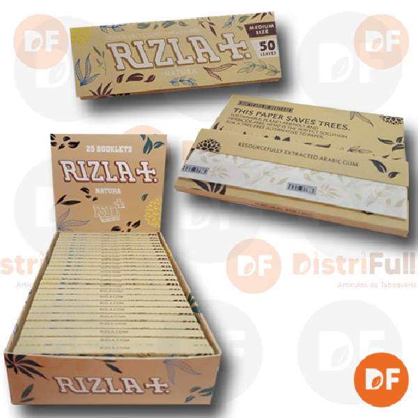 PAPEL RIZLA 1¼ NATURA x 50