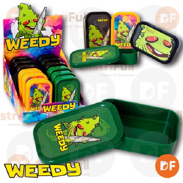 WEEDY TOBACCO BOX 3 COLORES (WD61)