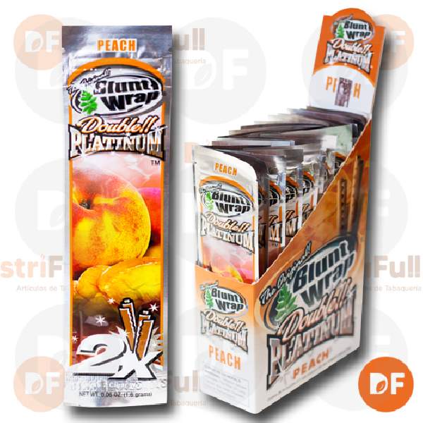 PAPEL BLUNT WRAP PEACH x 2