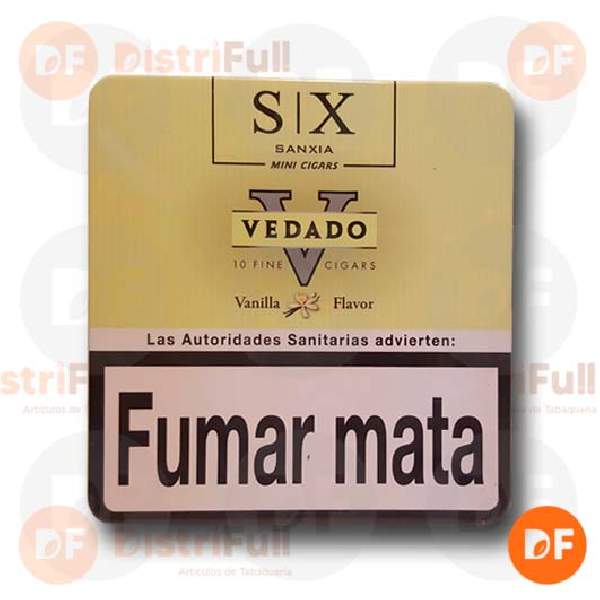 CIGARROS VEDADO VANILLA x 10 LATA