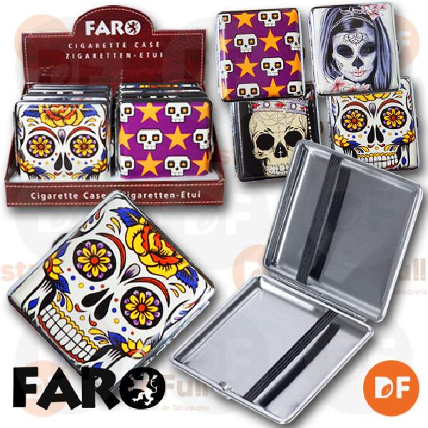 CIGARRERA FARO METAL CATRINA  21023