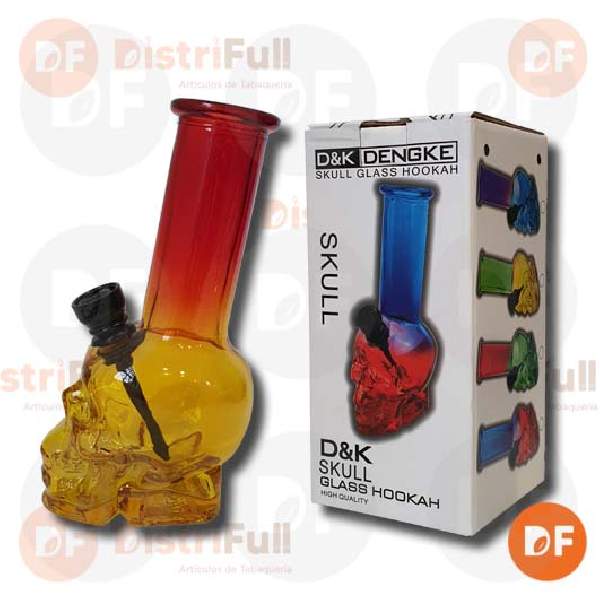 BONG PYREX CHICO BICOLOR CALAVERA DK6540