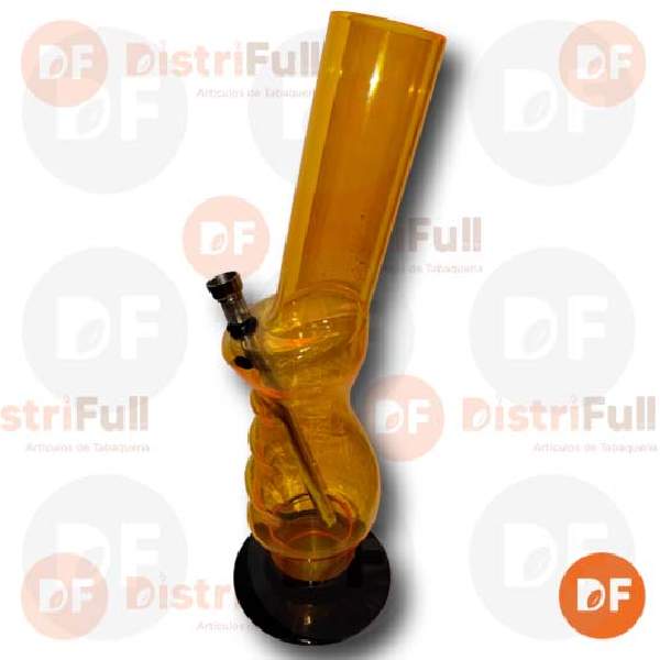 BONG SEUX ACRÍLICO MEDIANO CON AGARRE LISO   31 cm c/caja