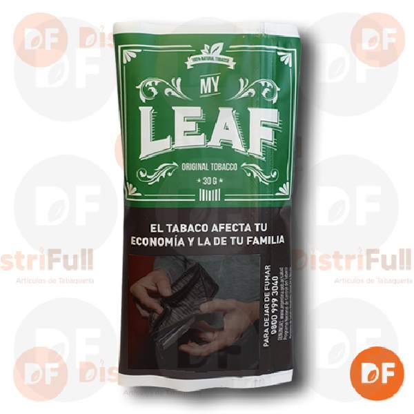 TABACO DE ARMAR MY LEAF NATURAL x 30 gr.