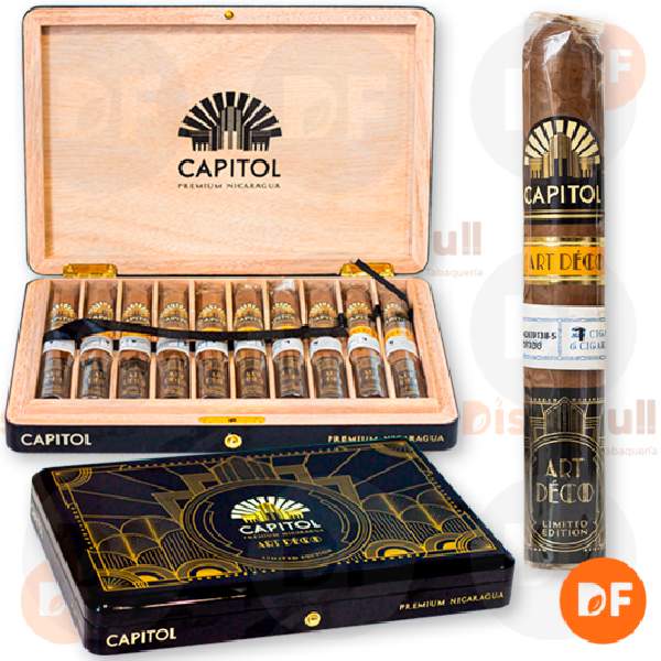 CIGARROS CAPITOL ART DECO ED. LIMITADA x 10