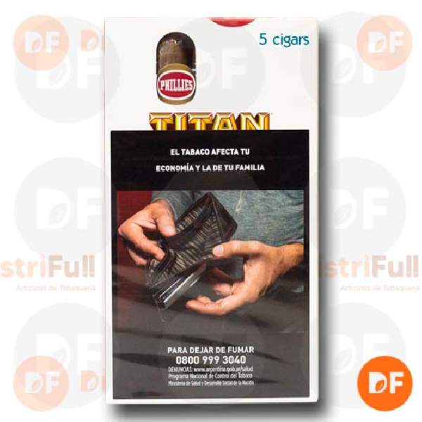 CIGARROS PHILLIES TITAN x 5