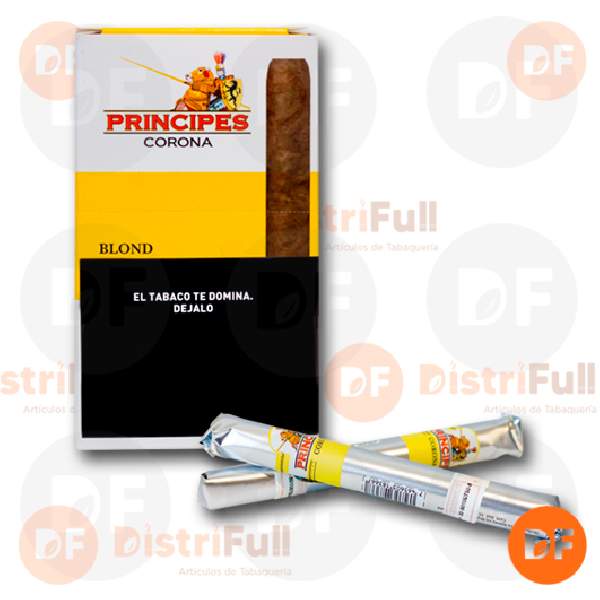 CIGARROS PRINCIPES CORONA BLOND (Vanilla) x 25