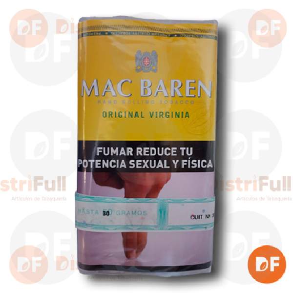 TABACO DE ARMAR MAC BAREN ORIGINAL VIRGINIA x 30 gr.