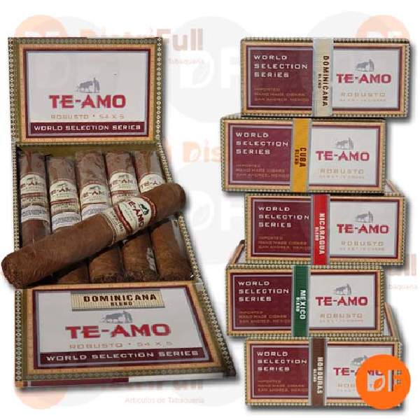 CIGARROS TE AMO ROBUSTO DOMINICANA BLEND x 15