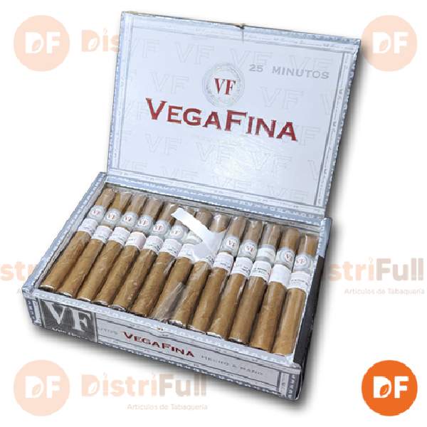 CIGARROS VEGAFINA MINUTO x 25 LINEA BLANCA