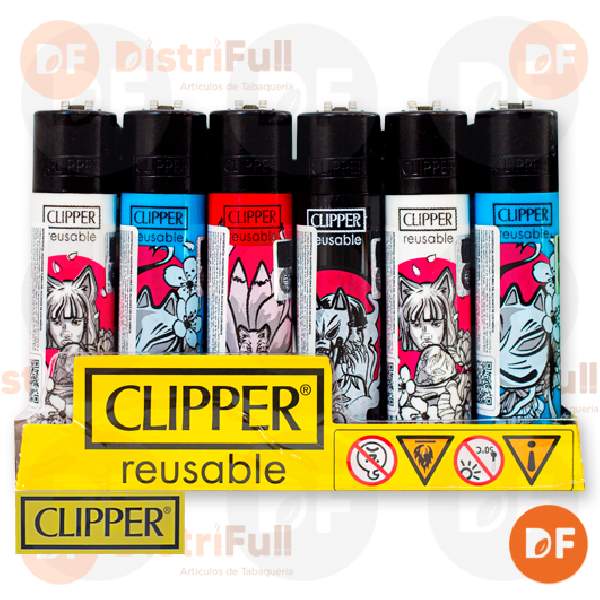 ENCENDEDOR CLIPPER MAXI KISUNE GR + BW