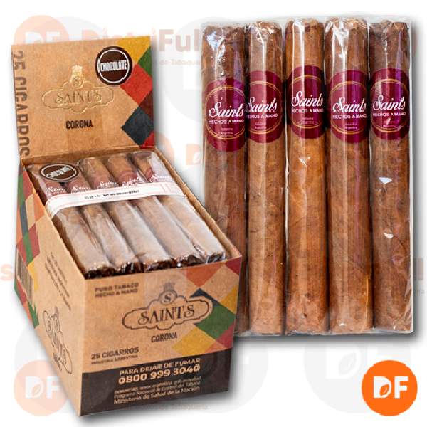 CIGARROS SAINTS CORONA NATURAL x 25