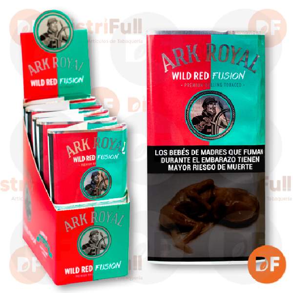TABACO DE ARMAR ARK ROYAL WILD RED FUSION x 30 gr.