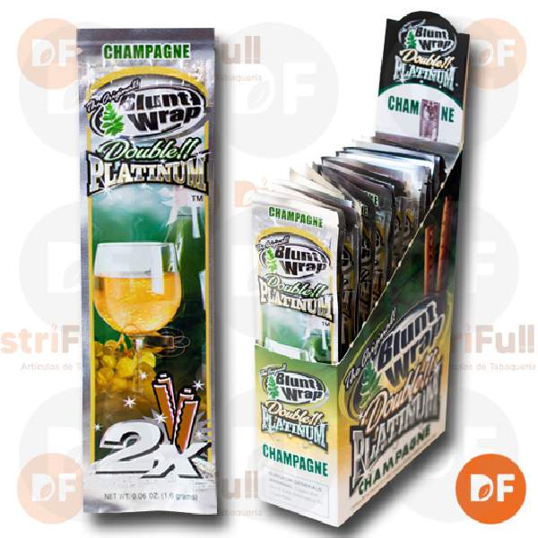 PAPEL BLUNT WRAP CHAMPAGNE x 2