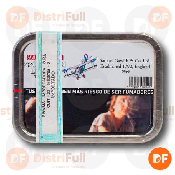 TABACO DE PIPA SAMUEL GAWITH SQUADRON LEADER lata x 50 gr.