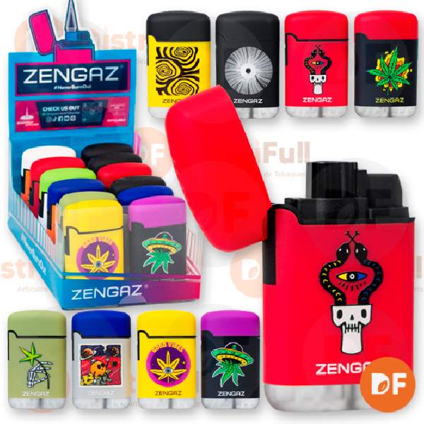 ENCENDEDOR ZENGAZ ZL3 MEGA DISEÑOS JET x 1 