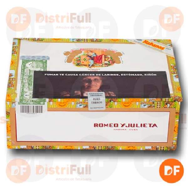 CIGARROS CUBANOS ROMEO Y JULIETA ROMEO N° 3 tubo x 25