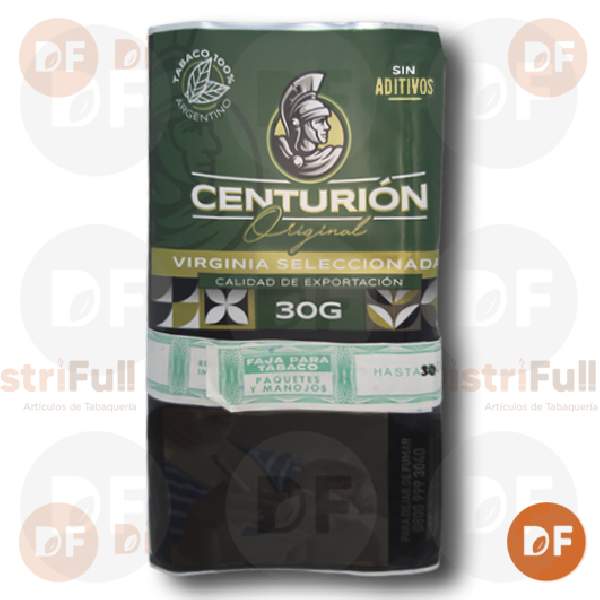 TABACO DE ARMAR CENTURIÓN NATURAL SIN ADITIVOS x 30 gr.