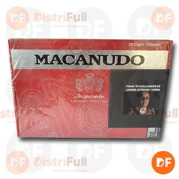 CIGARROS MACANUDO INSP. RED GIGANTE caja x 20