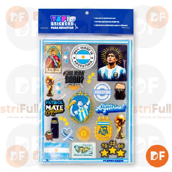 TAPISTICKERS ARGENTINA 2 x 5 
