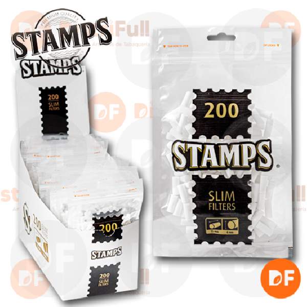 FILTROS STAMPS SLIM x 200