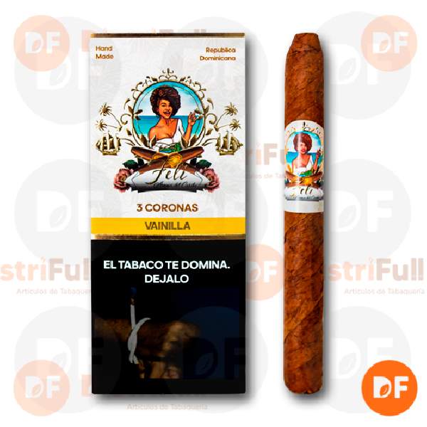 CIGARROS FELI CORONA VANILLA x 3