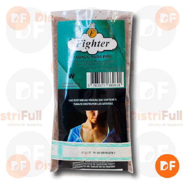 TABACO DE PIPA FIGHTER WHISKY x 50 gr.