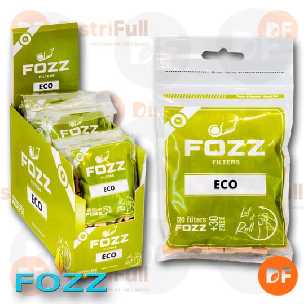 FILTROS FOZZ SLIM ECO bolsa x 150