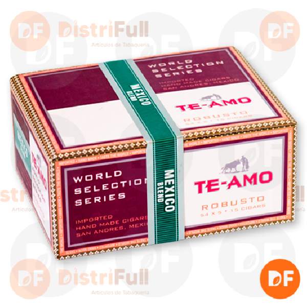 CIGARROS TE AMO ROBUSTO MEXICO BLEND (54 x5) x 15