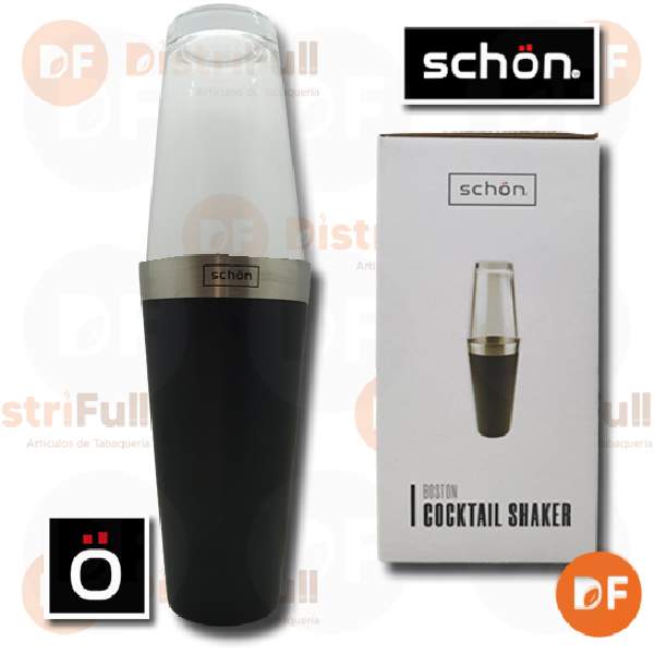 SCHON COCTELERA VASO VIDRIO BOSTON 450 / 750 ML 609006-J