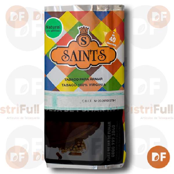 TABACO DE ARMAR SAINTS 100% VIRGINIA x 30 gr. 