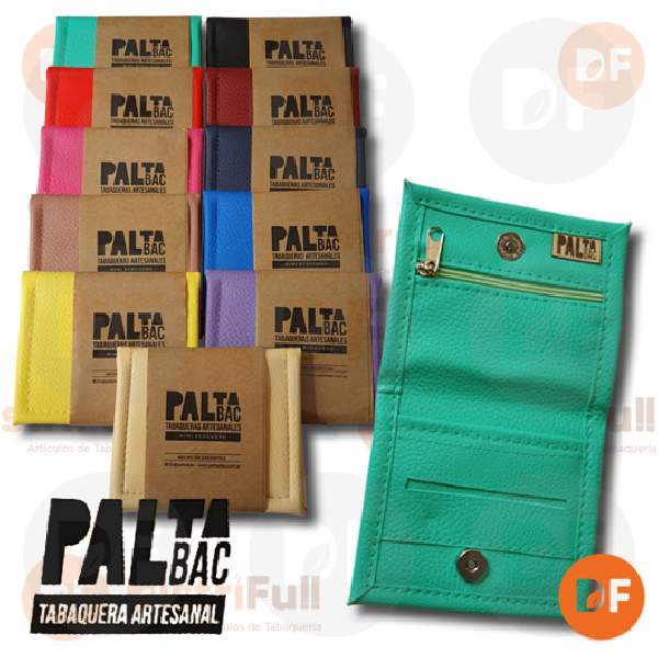 TABAQUERA PALTABAC ECOCUERO MINI LISA 