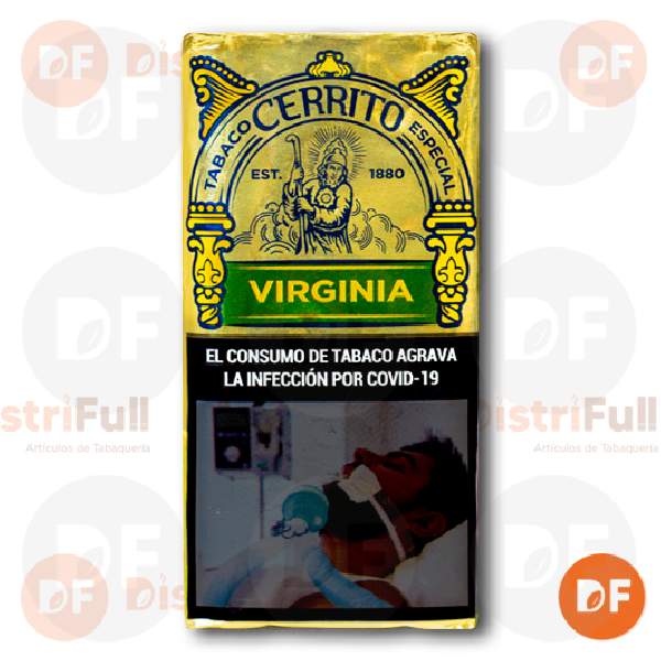 TABACO DE ARMAR CERRITO VIRGINIA x 40 gr. MONTEPAZ